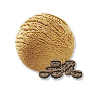 Eiskaffee ohne Stückchen